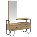 vidaXL Toaletka Dąb artisan 100 x 36,5 x 136 cm Drewno inżynieryjne