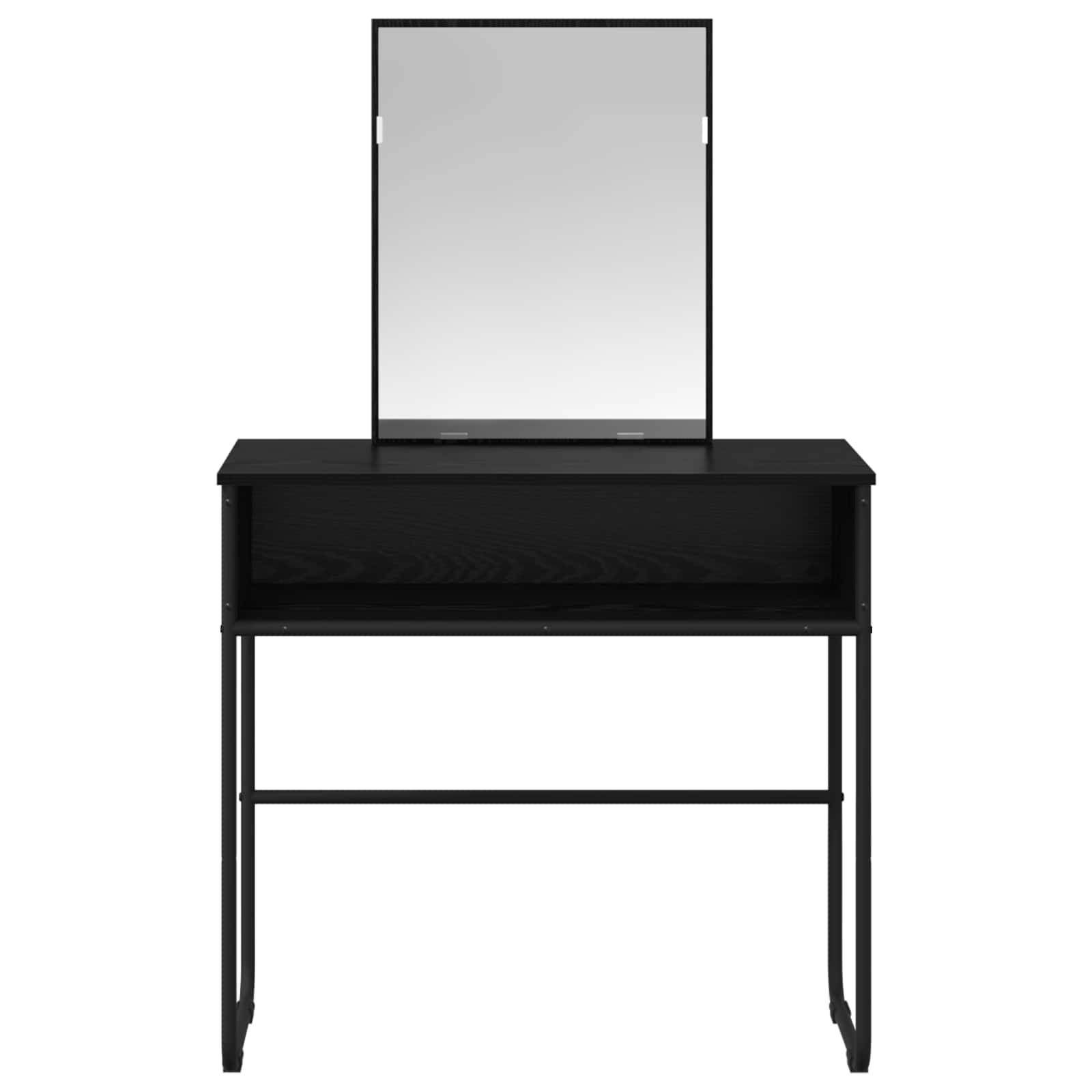 vidaXL Toaletka Czarny dąb 81 x 40 x 131 cm Drewno inżynieryjne