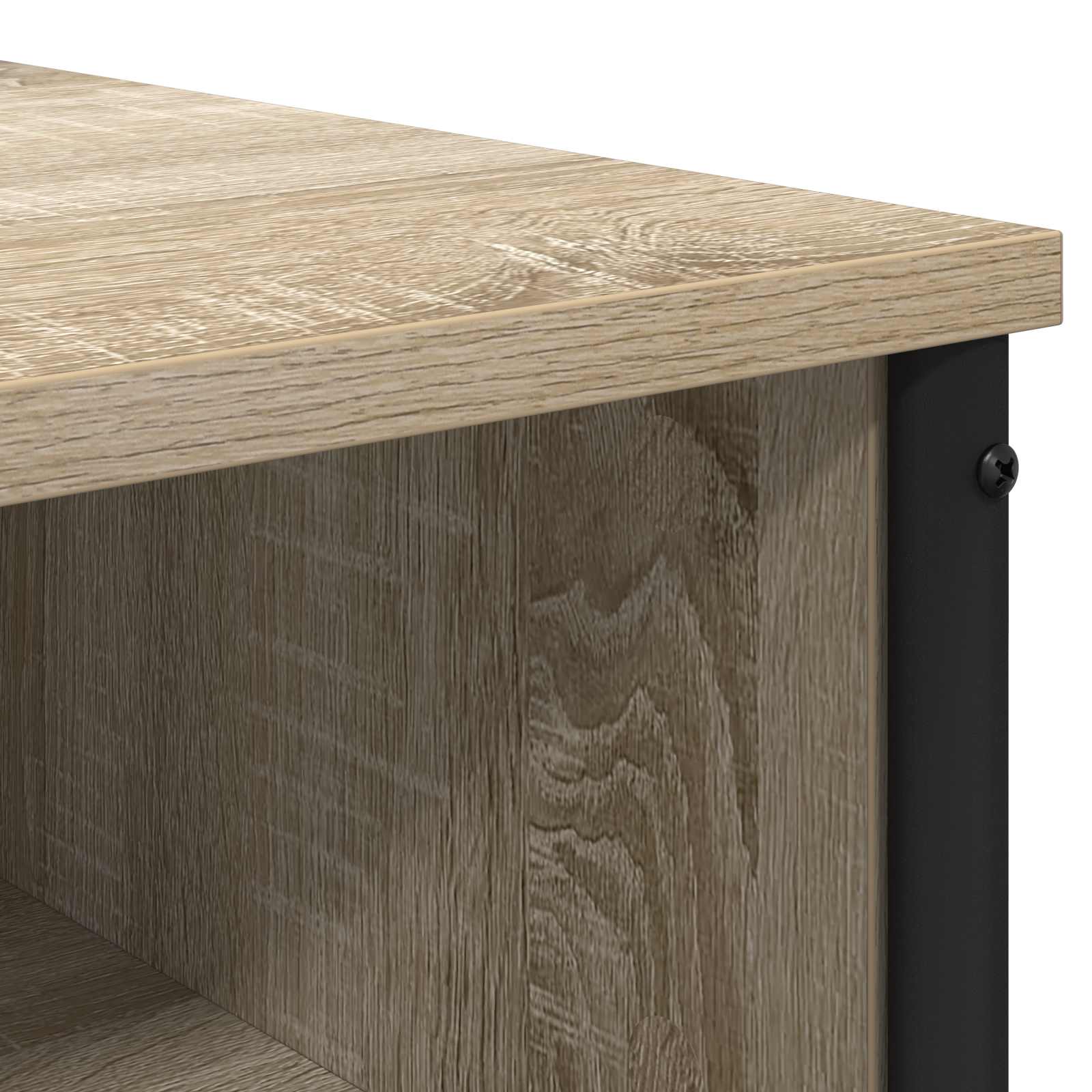vidaXL Toaletka dąb Sonoma 81 x 40 x 131 cm Drewno inżynieryjne