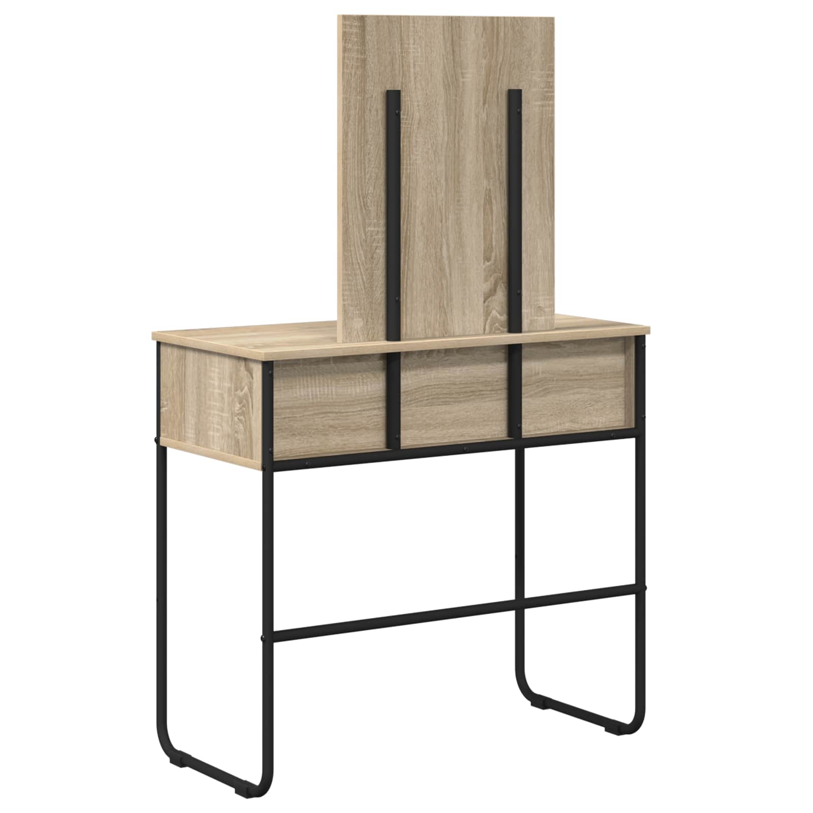 vidaXL Toaletka dąb Sonoma 81 x 40 x 131 cm Drewno inżynieryjne