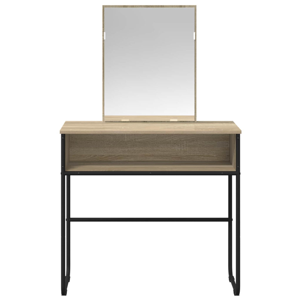 vidaXL Toaletka dąb Sonoma 81 x 40 x 131 cm Drewno inżynieryjne