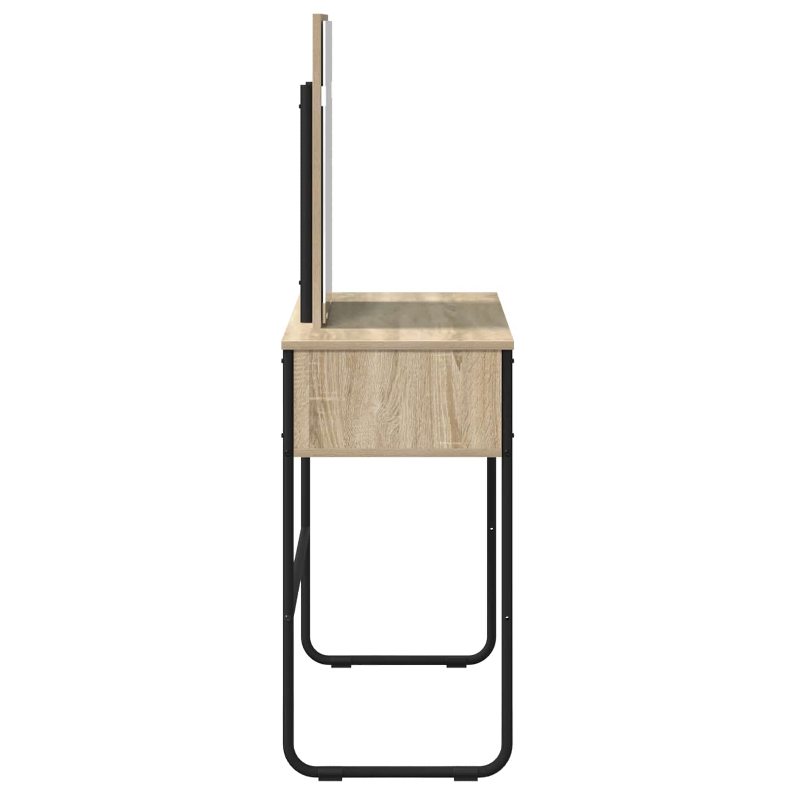 vidaXL Toaletka dąb Sonoma 81 x 40 x 131 cm Drewno inżynieryjne