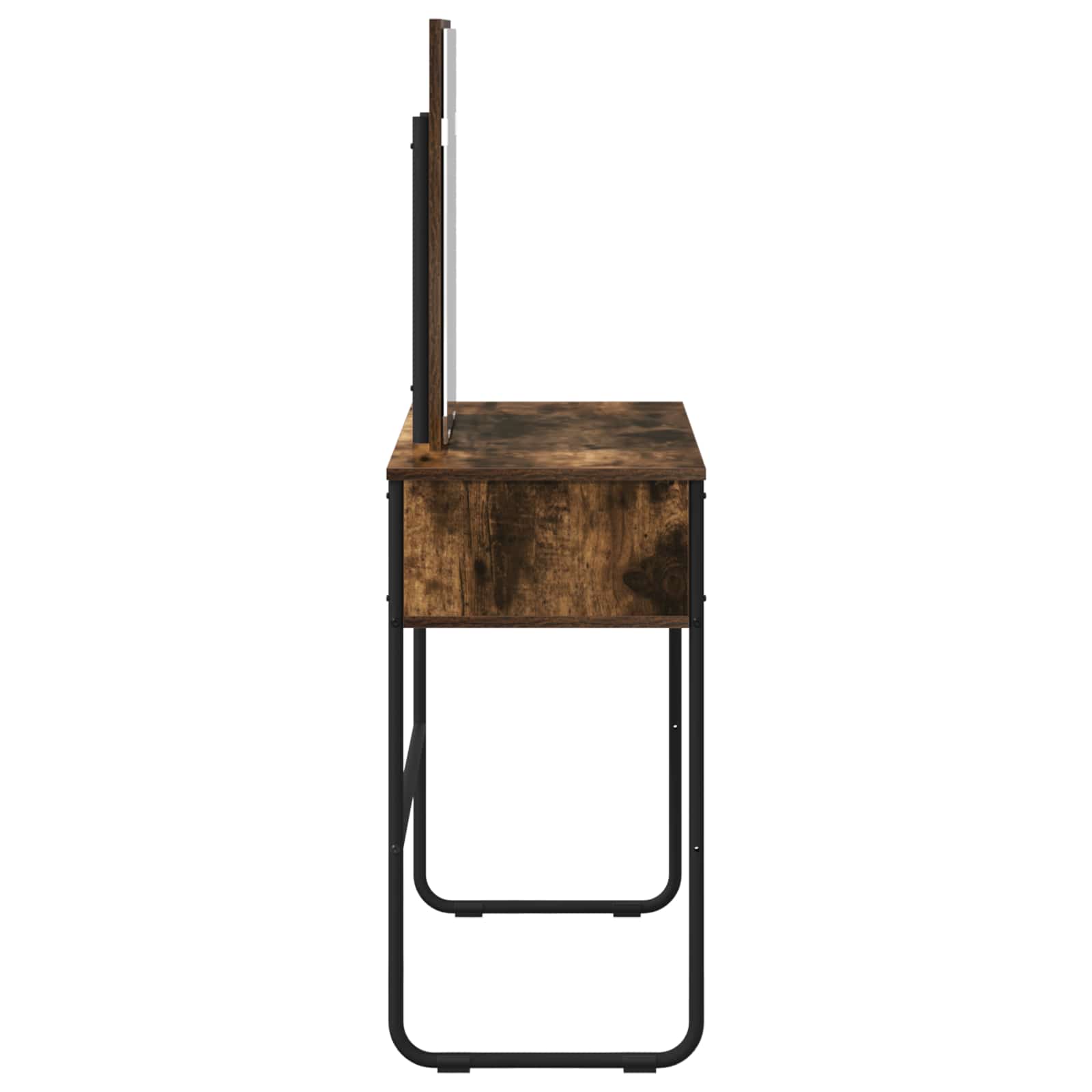 vidaXL Toaletka Dąb wędzony 81 x 40 x 131 cm Drewno inżynieryjne