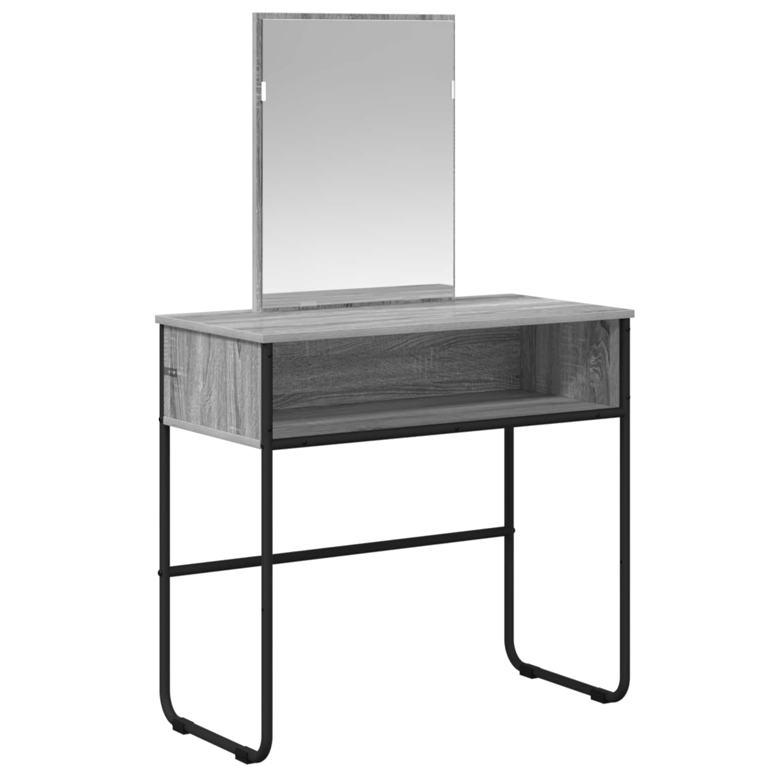 vidaXL Toaletka Szary Sonoma 81 x 40 x 131 cm Drewno inżynieryjne