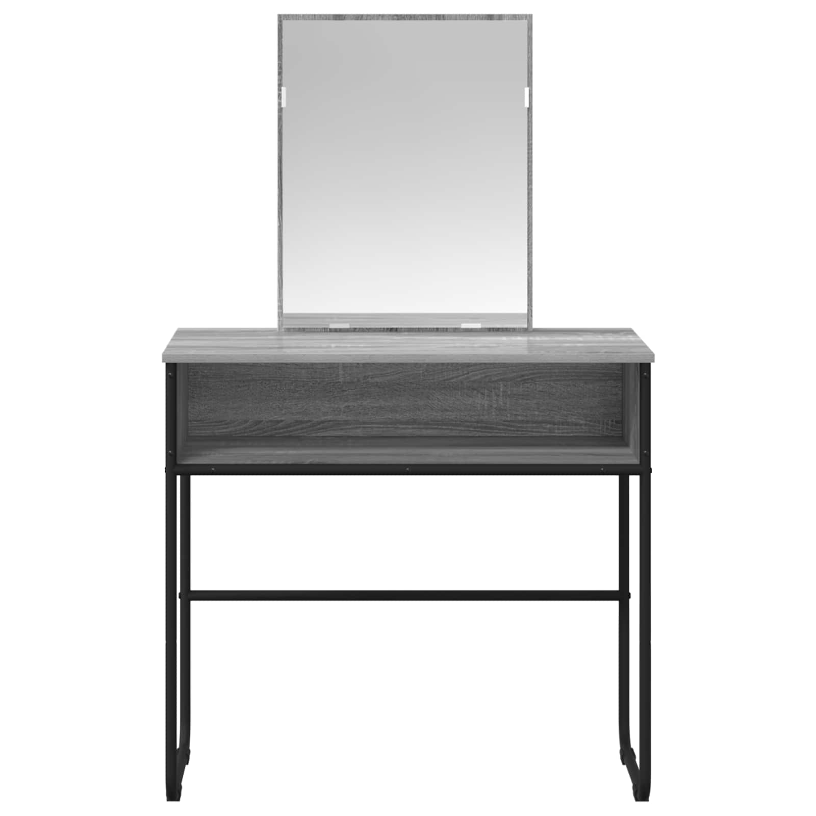 vidaXL Toaletka Szary Sonoma 81 x 40 x 131 cm Drewno inżynieryjne