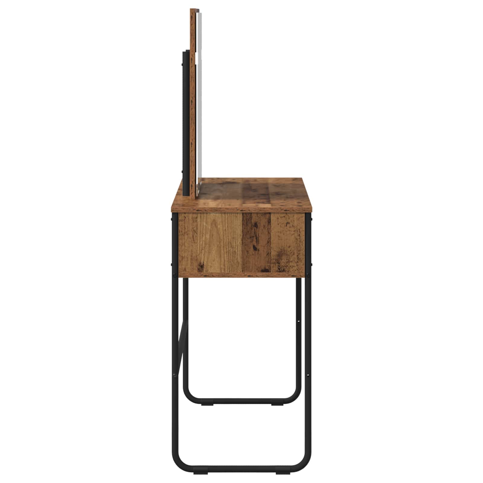 vidaXL Toaletka Stare drewno 81 x 40 x 131 cm Drewno inżynieryjne