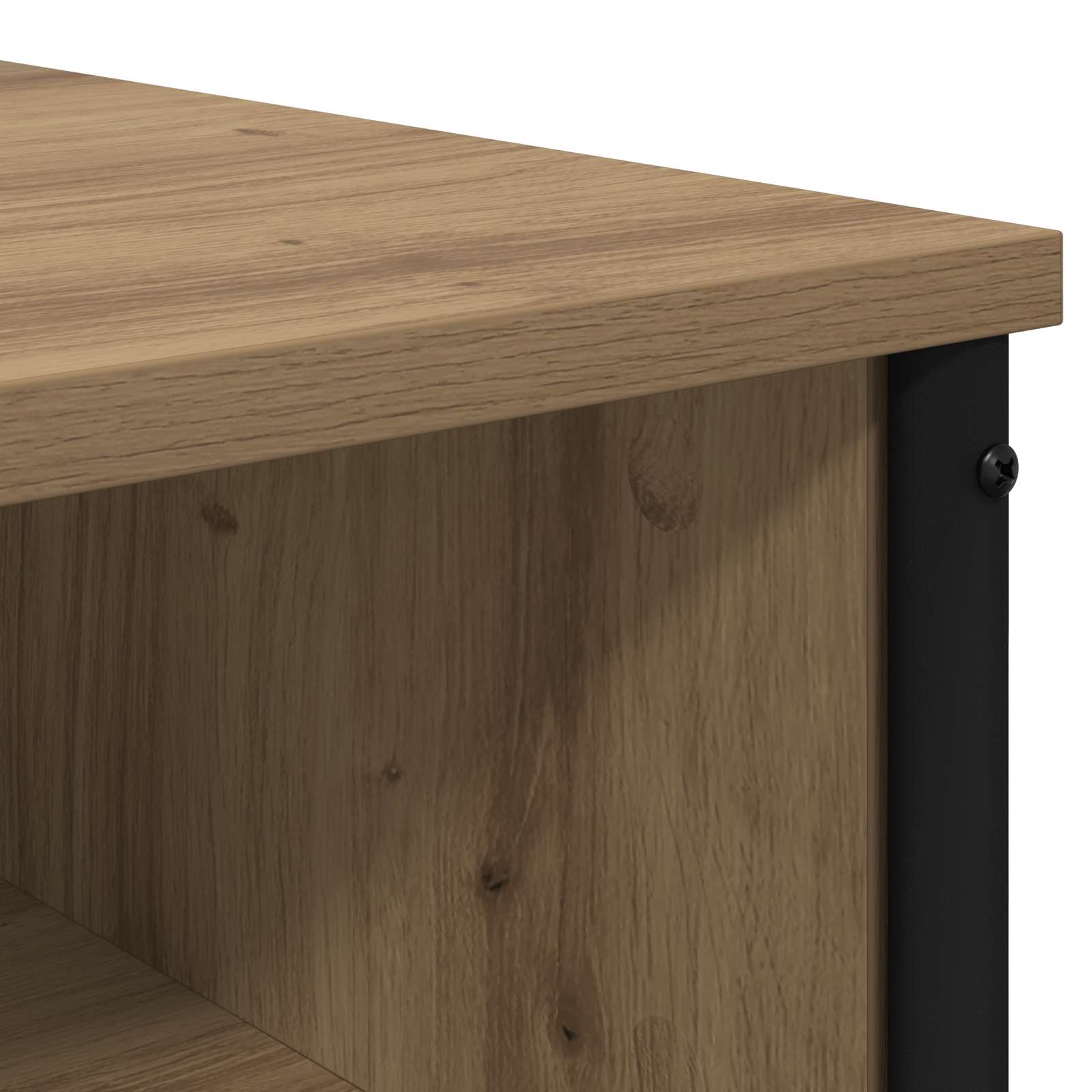 vidaXL Toaletka Dąb artisan 81 x 40 x 131 cm Drewno inżynieryjne