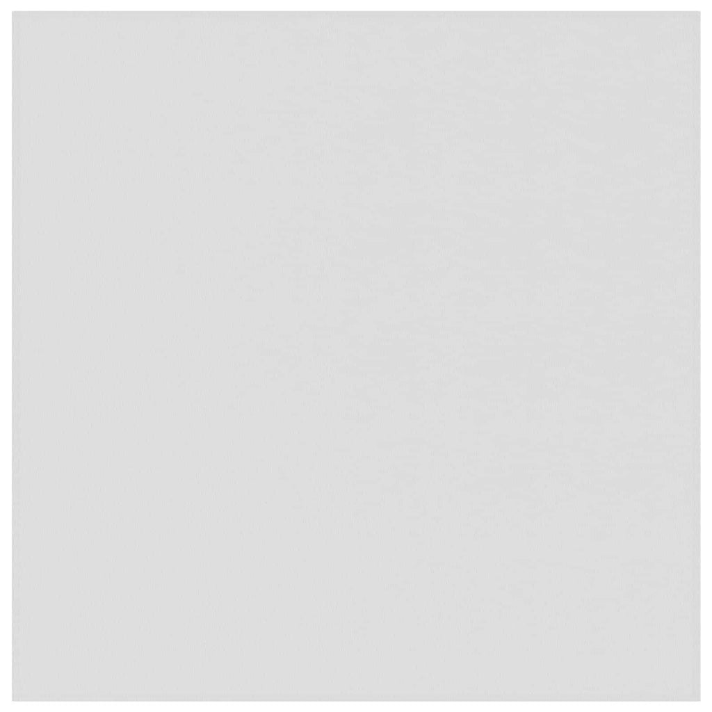 vidaXL Obrus stołowy Kwadrat Biały 90 x 90 cm Poliester