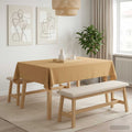 vidaXL Obrus stołowy Prostokątny Beżowy 110 x 140 cm Poliester