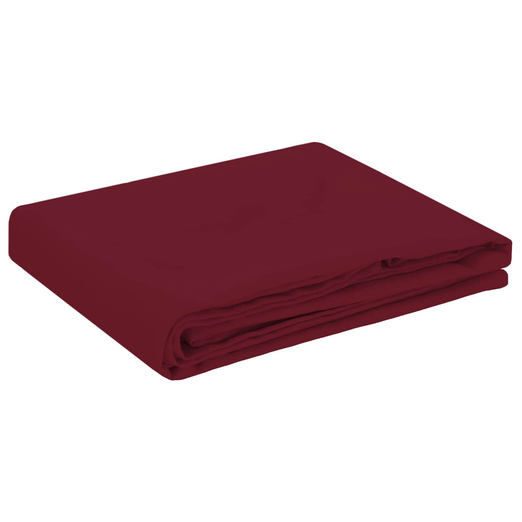 vidaXL Obrus stołowy Prostokątny Czerwone wino 140 x 260 cm Poliester