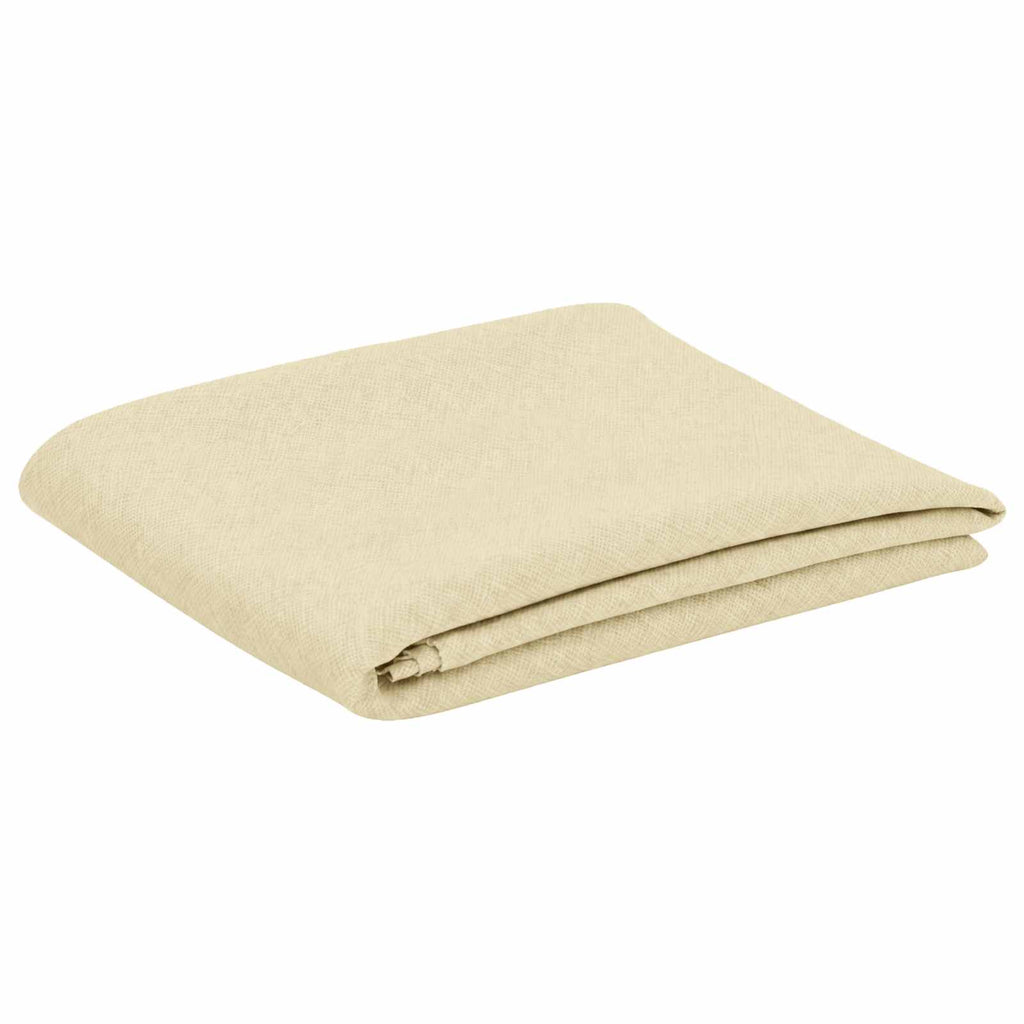 vidaXL Obrus stołowy Prostokątny kremowobiały 110 x 140 cm