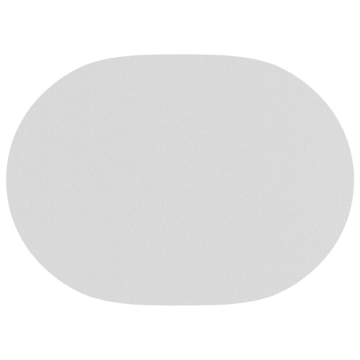 vidaXL Obrus stołowy Owalny Biały 130 x 180 cm