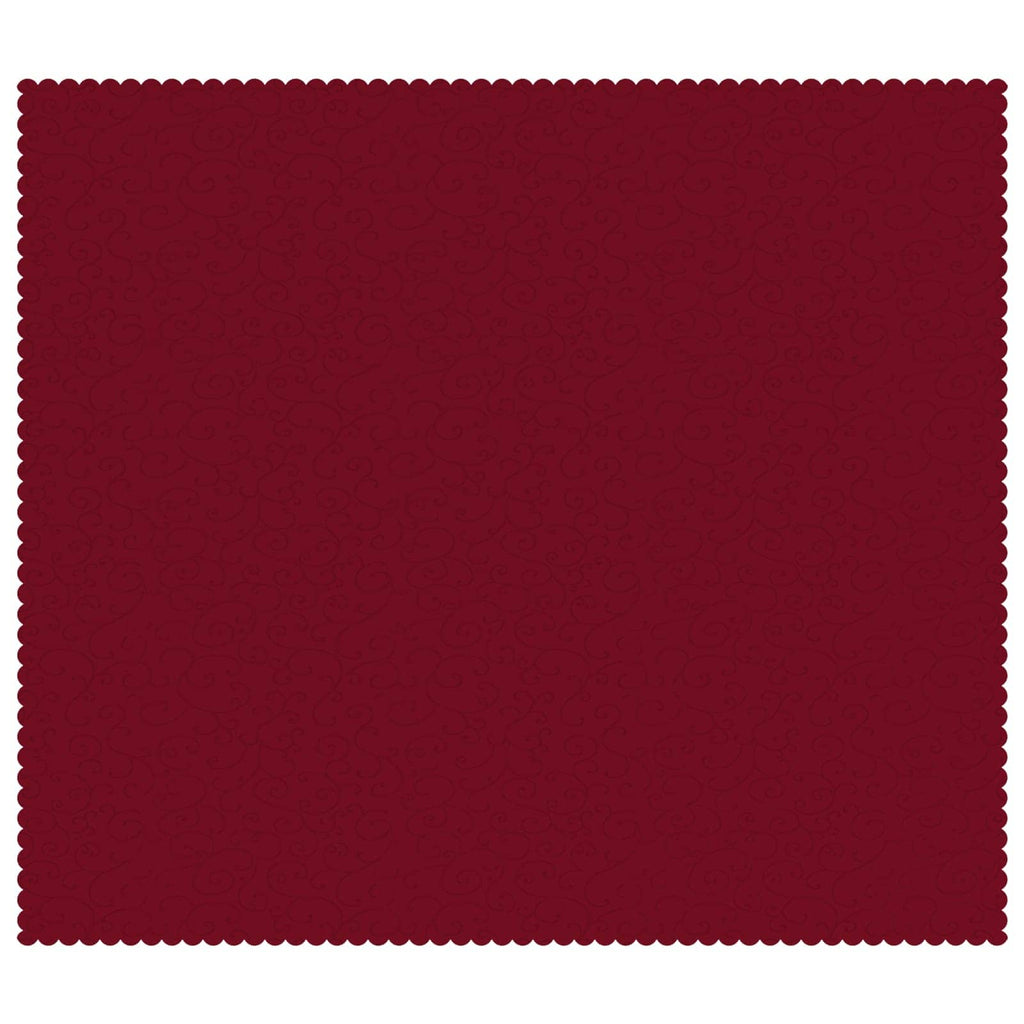 vidaXL Obrus stołowy Prostokątny Czerwone wino 140 x 180 cm