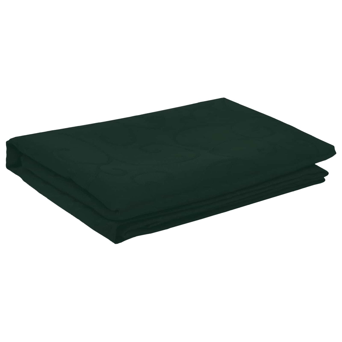 vidaXL Obrus stołowy Okrągły Ciemnozielony Ø 160 cm