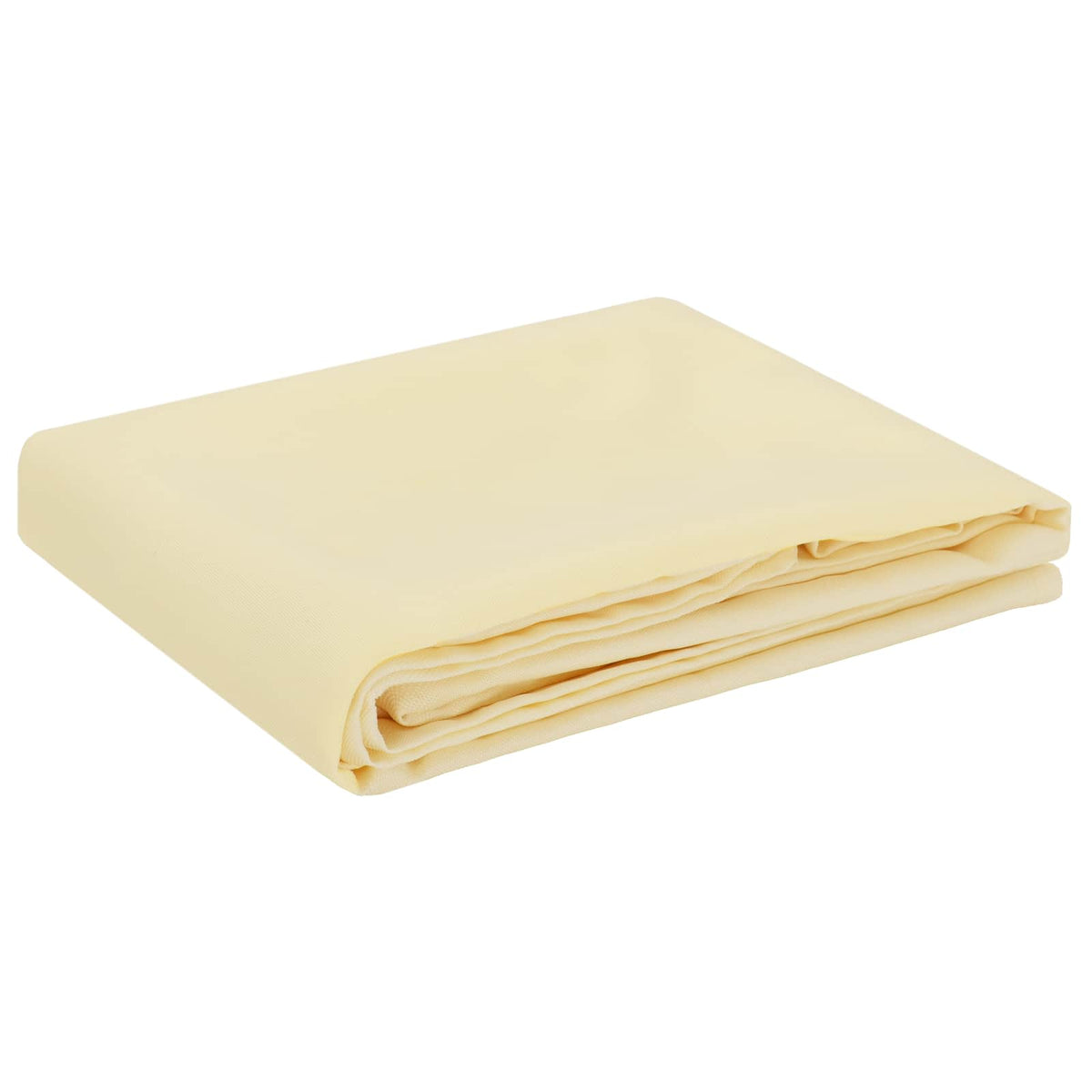vidaXL Obrus stołowy 5 szt. kremowobiały 140 x 160 cm Poliester