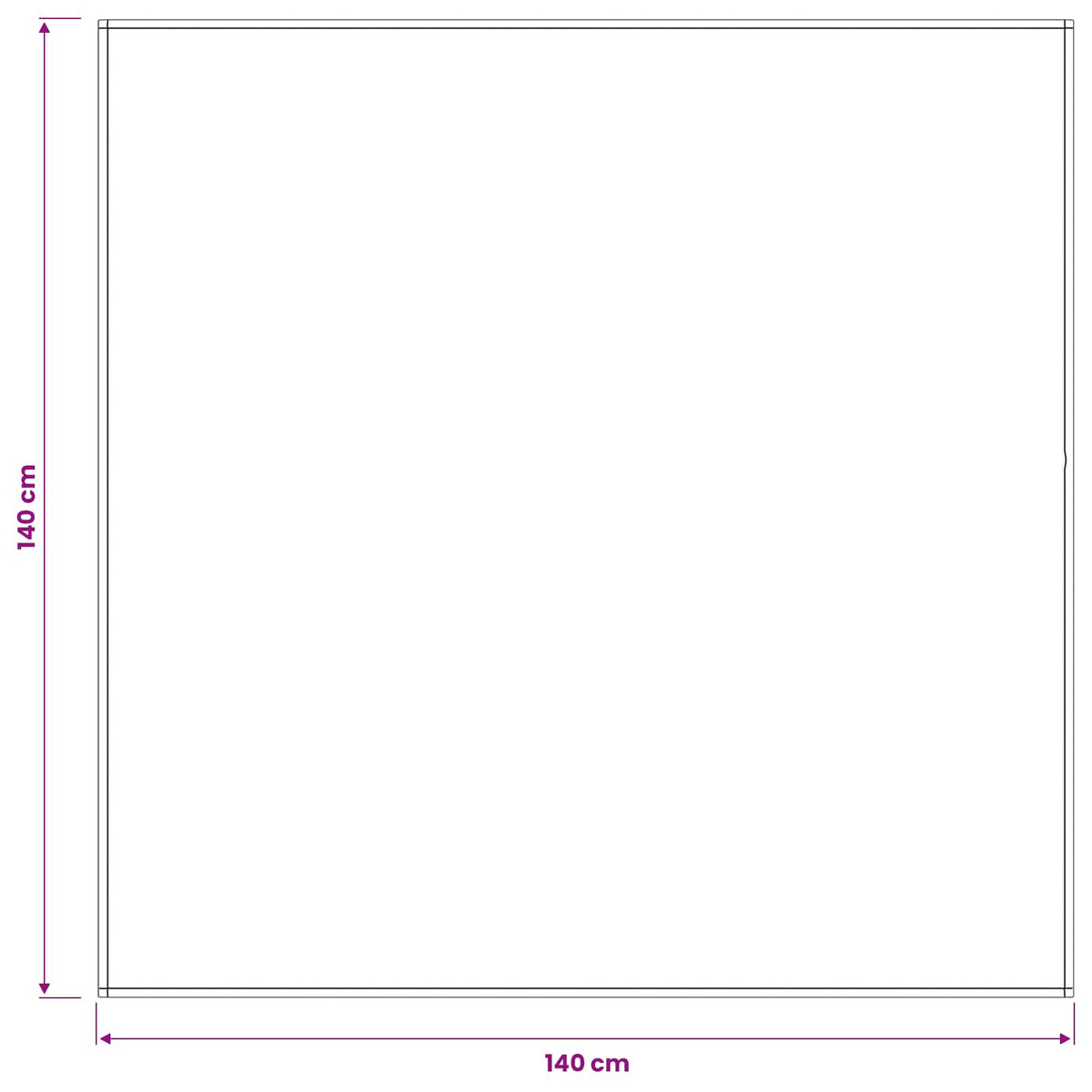 vidaXL Obrus stołowy 5 szt. Prostokątny Czerwone wino 140 x 140 cm