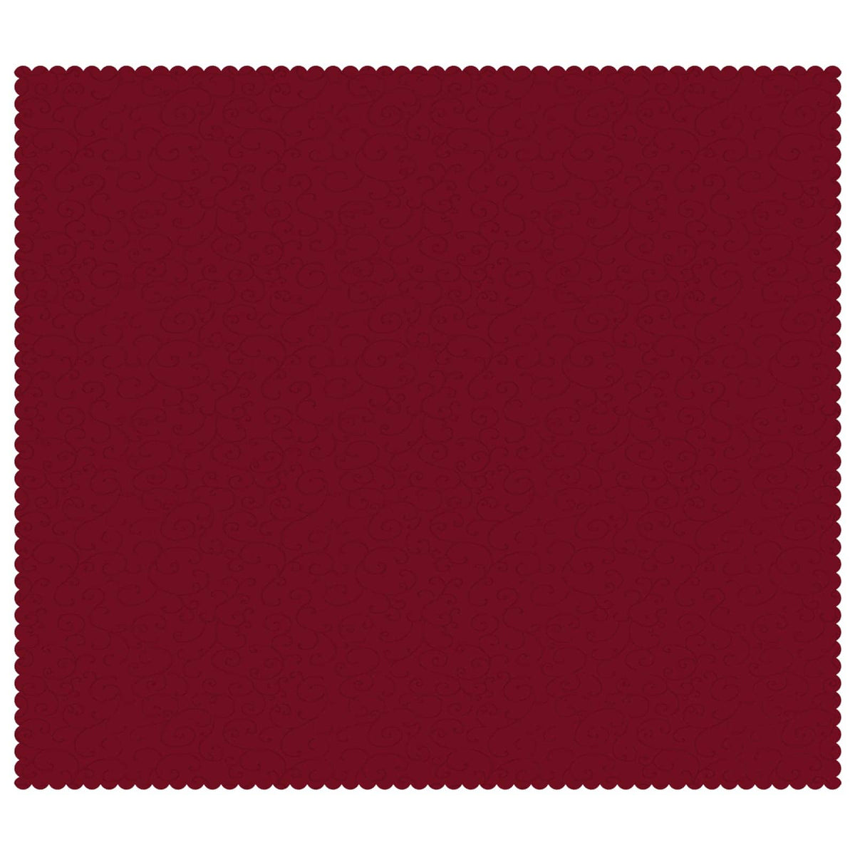 vidaXL Obrus stołowy 5 szt. Prostokątny Czerwone wino 140 x 160 cm