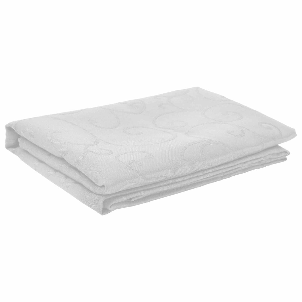 vidaXL Obrus stołowy 5 szt. Owalny Biały 130 x 220 cm