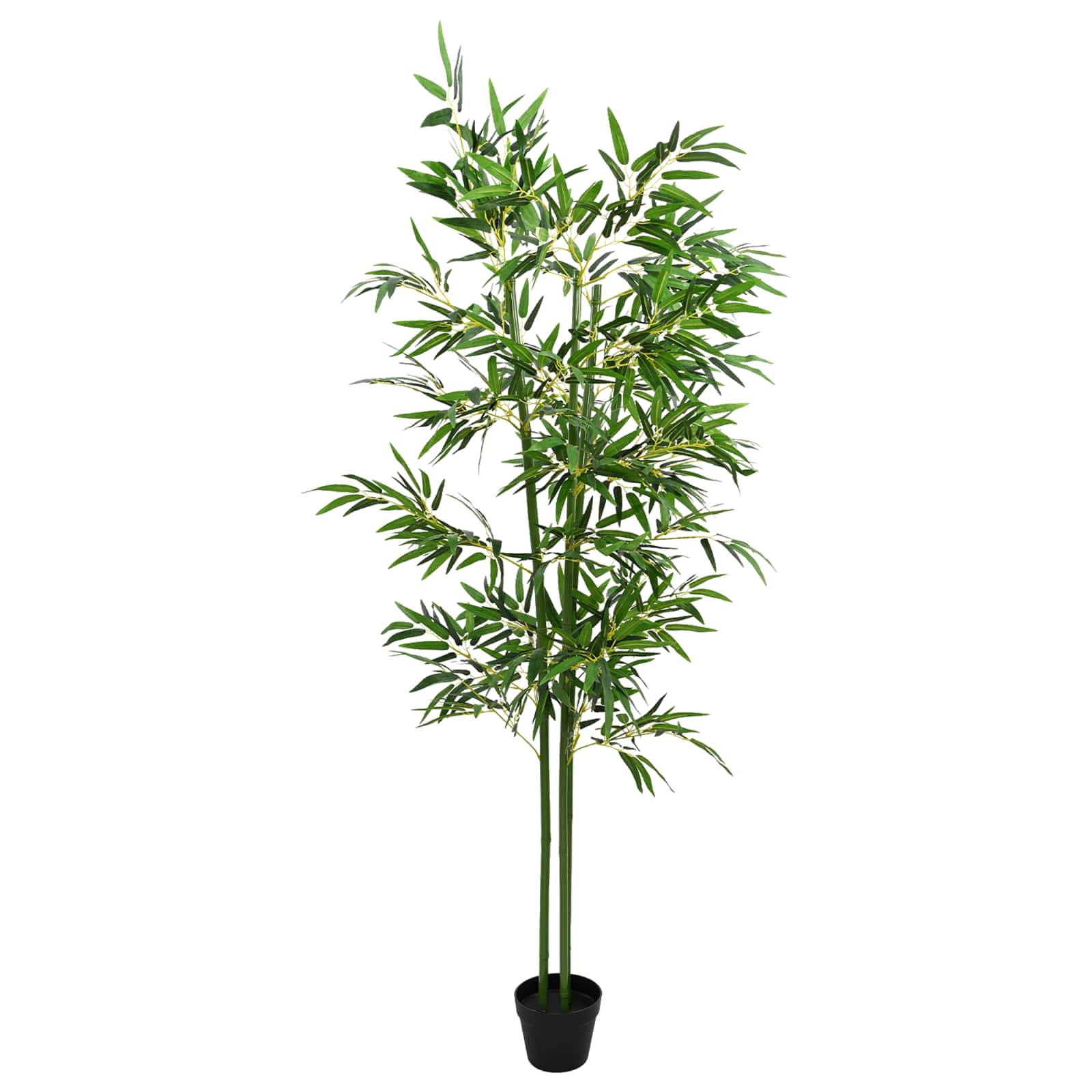 vidaXL Sztuczne Drzewo Bambusa 2 pcs zielony 60 x 18 x 190 cm
