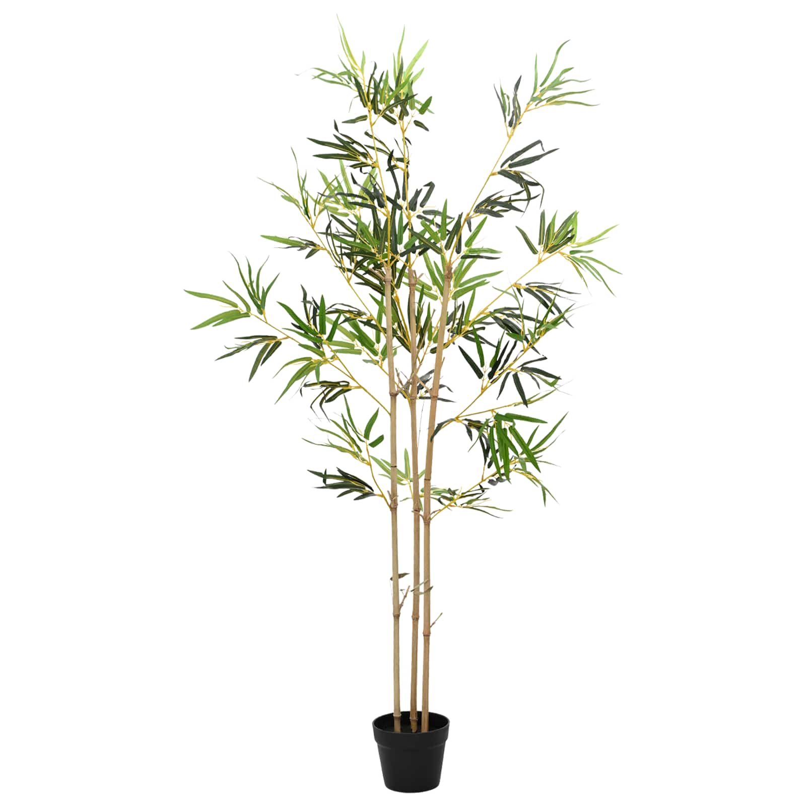 vidaXL Sztuczne Drzewo Bambusa zielony 55 x 16 x 150 cm