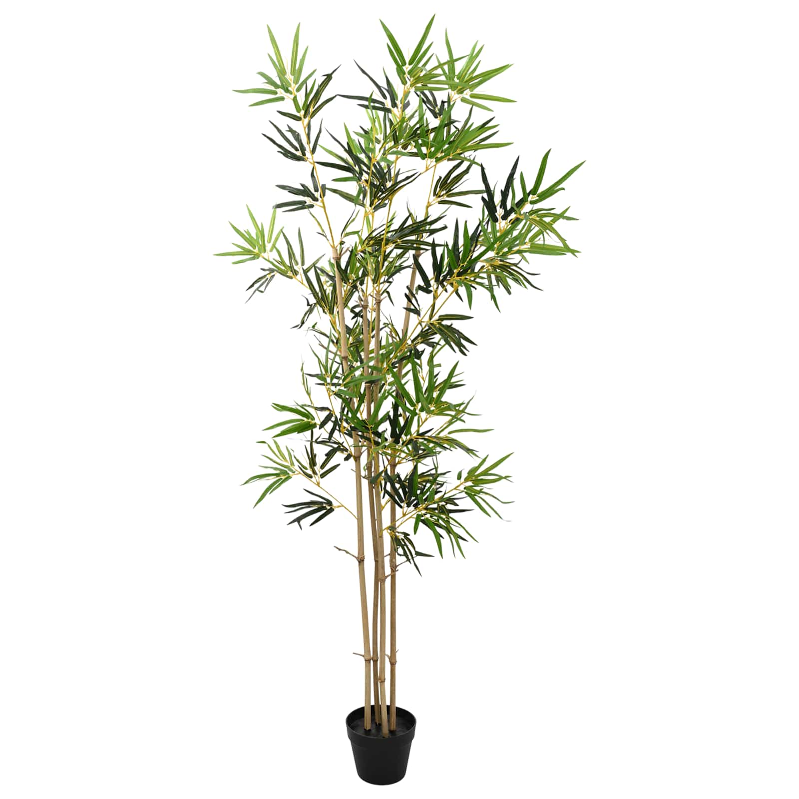 vidaXL Sztuczne Drzewo Bambusa zielony 75,5 x 18 x 175 cm
