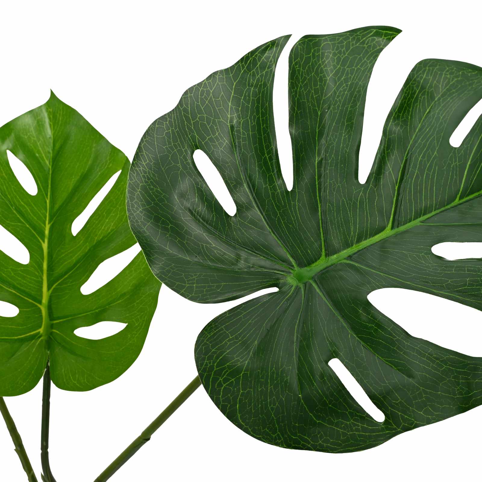 vidaXL Sztuczna Roślina Monstera zielony 70 x 16 x 130 cm