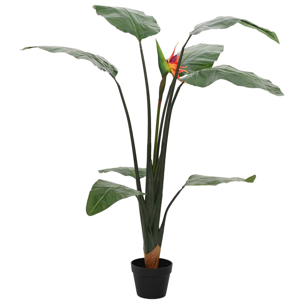 vidaXL Sztuczna roślina Strelitzia zielony 70 x 18 x 155 cm