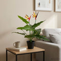 vidaXL Sztuczna roślina Strelitzia zielony 65 x 13 x 55 cm
