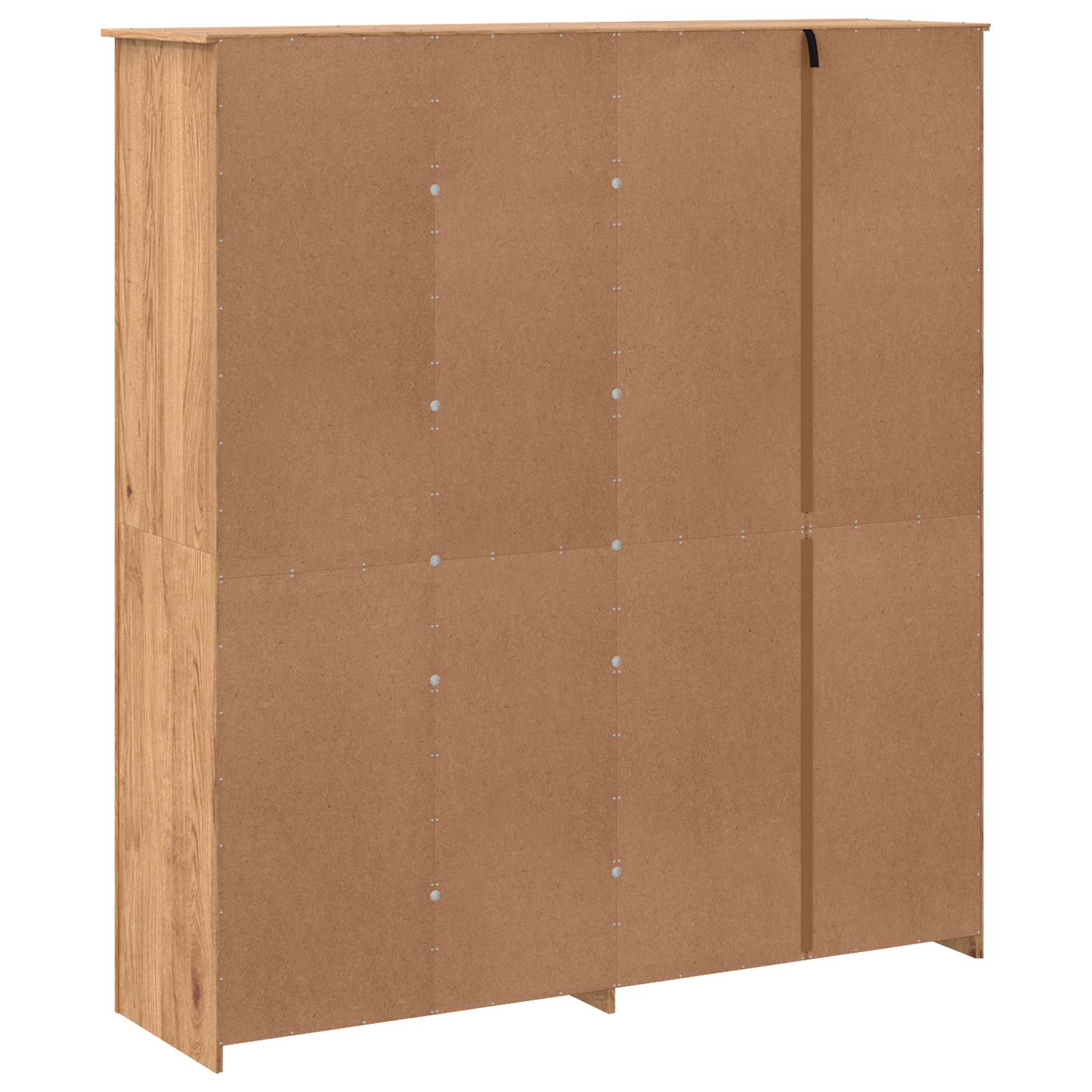 vidaXL Garderoba PANAMA Miód 169 x 50 x 185 cm Lite drewno sosnowe