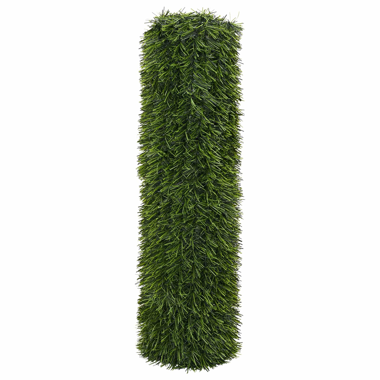 vidaXL Sztuczne Ogrodzenie Jasnozielony 1 x 5 m PVC i stal
