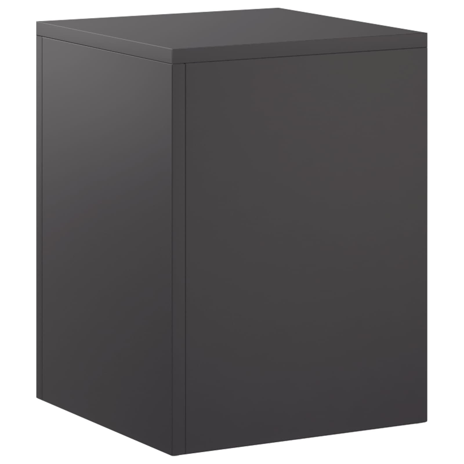 vidaXL Stojak na rośliny Czarny 30 x 30 x 40 cm Stal