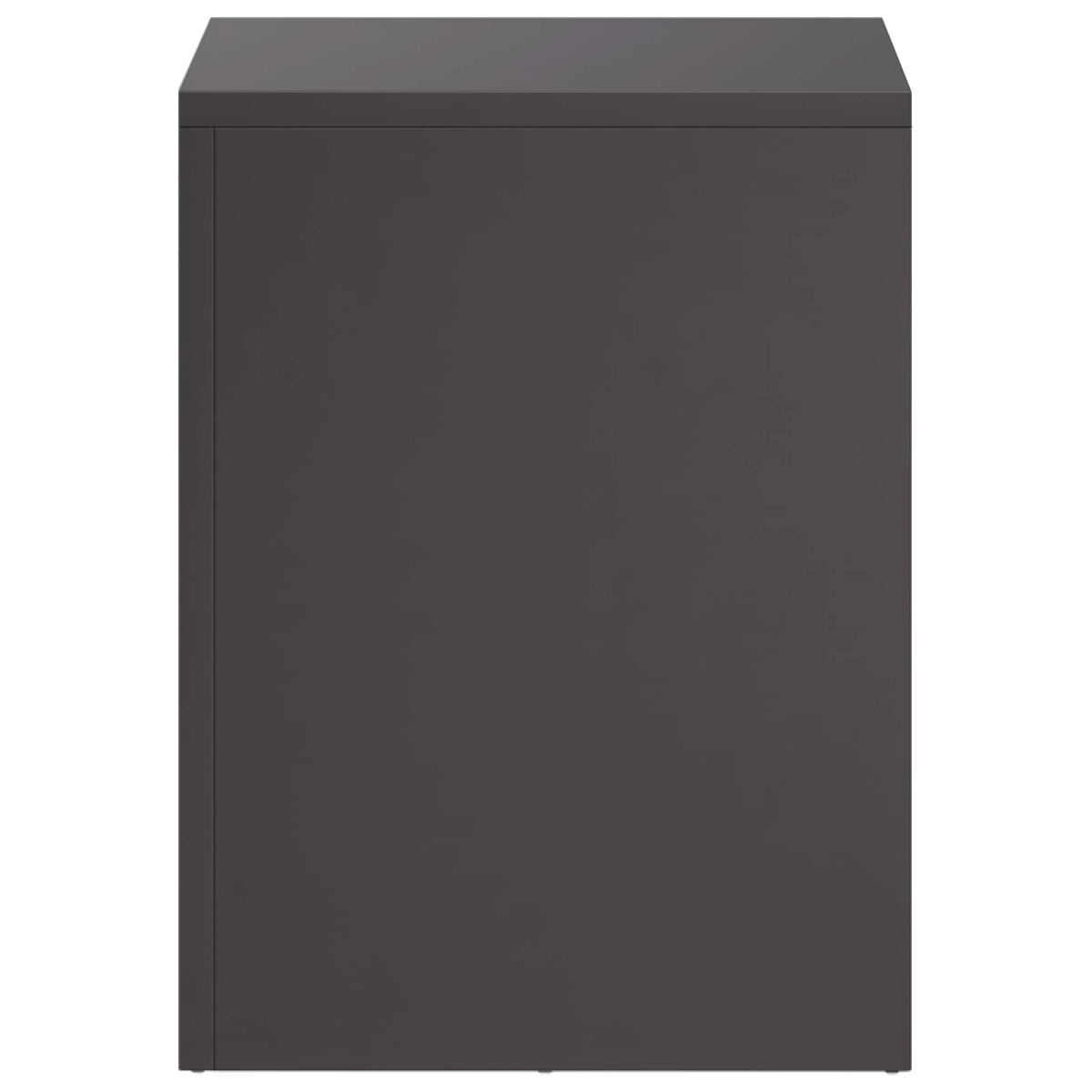 vidaXL Stojak na rośliny 2 pcs Czarny 30 x 30 x 40 cm Stal