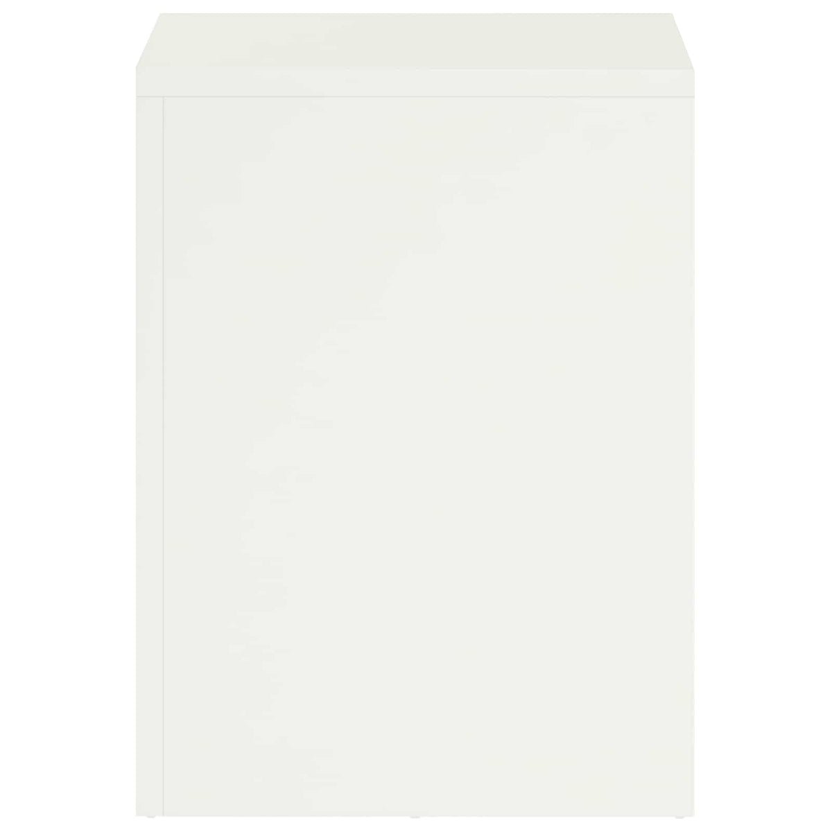 vidaXL Stojak na rośliny 2 pcs Biały 30 x 30 x 40 cm Stal