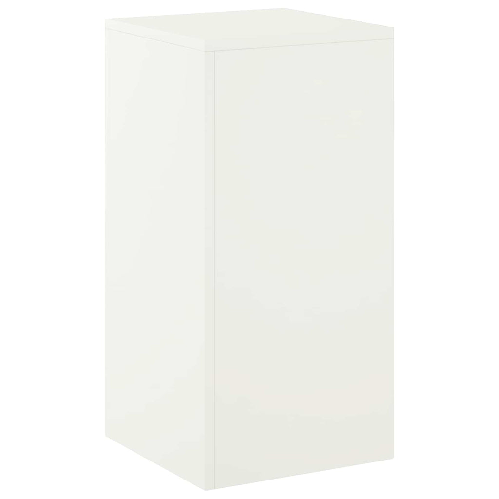 vidaXL Stojak na rośliny Biały 30 x 30 x 60 cm Stal