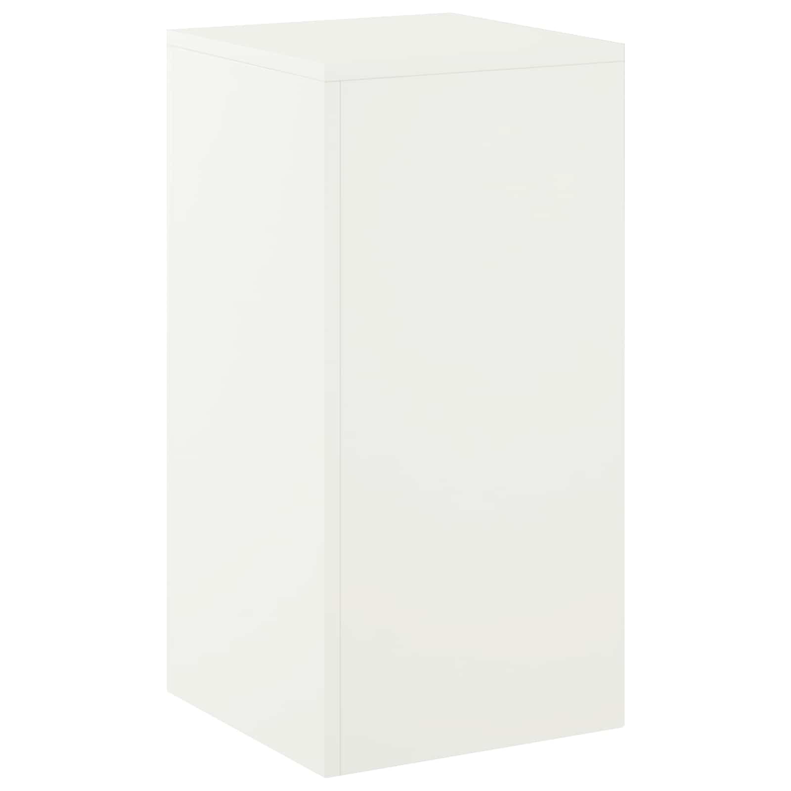 vidaXL Stojak na rośliny Biały 30 x 30 x 60 cm Stal