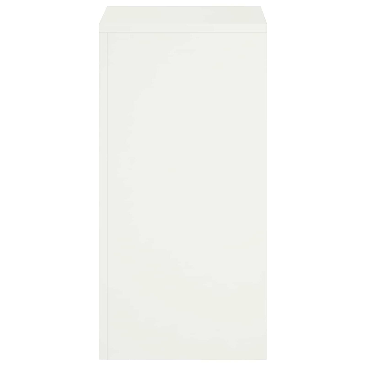 vidaXL Stojak na rośliny Biały 30 x 30 x 60 cm Stal