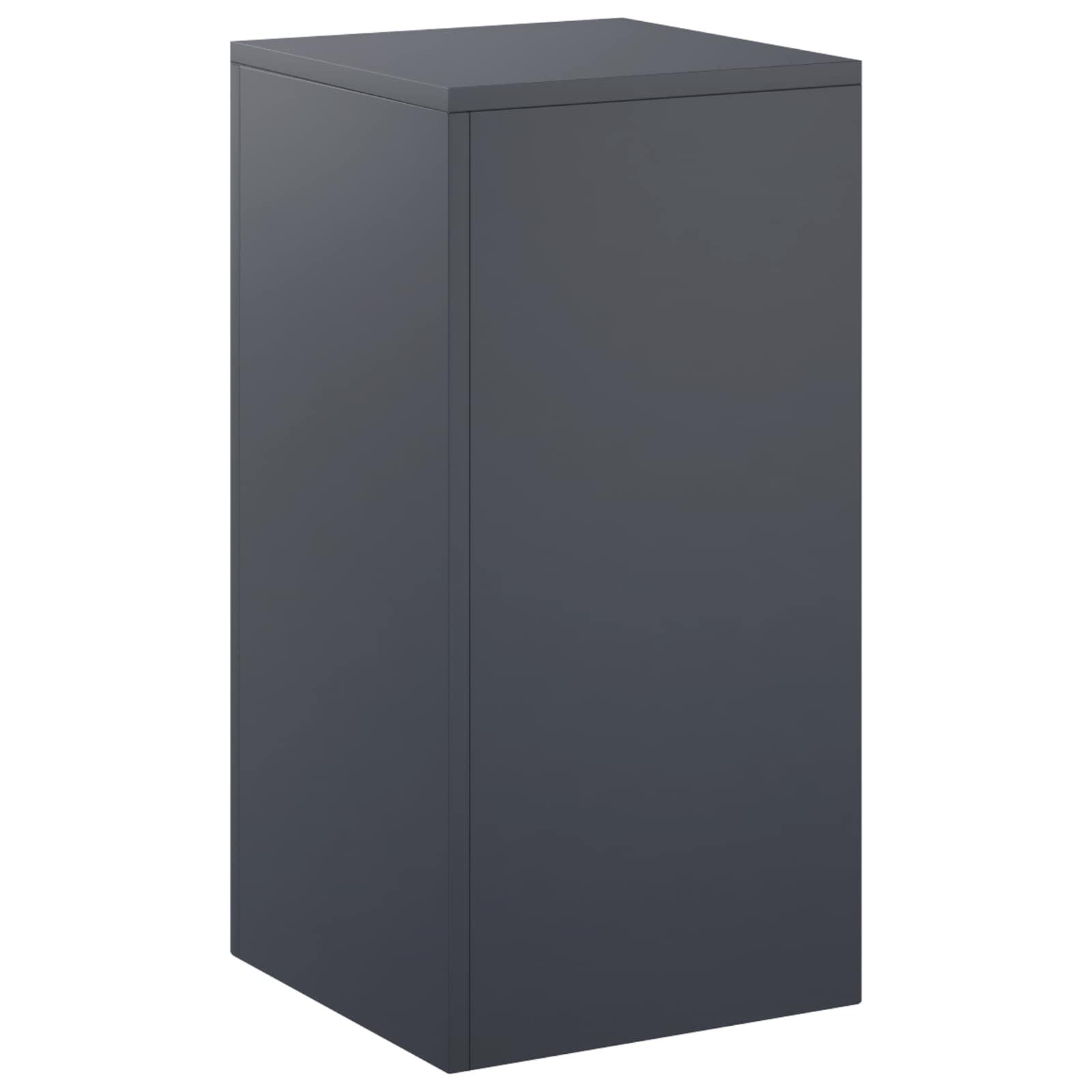 vidaXL Stojak na rośliny antracytowy 30 x 30 x 60 cm Stal nierdzewna