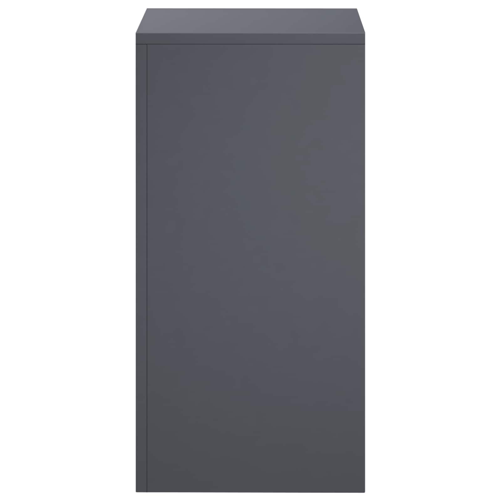 vidaXL Stojak na rośliny 2 pcs antracytowy 30 x 30 x 60 cm