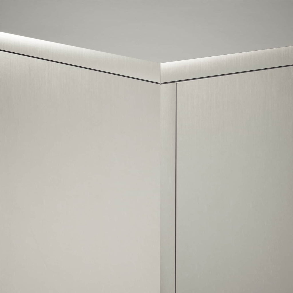 vidaXL Stojak na rośliny srebrny 30 x 30 x 60 cm Stal