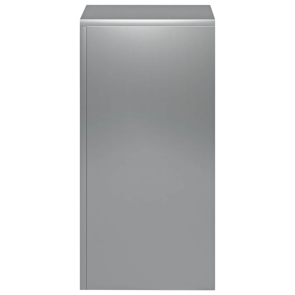 vidaXL Stojak na rośliny 2 pcs srebrny 30 x 30 x 60 cm Stal nierdzewna