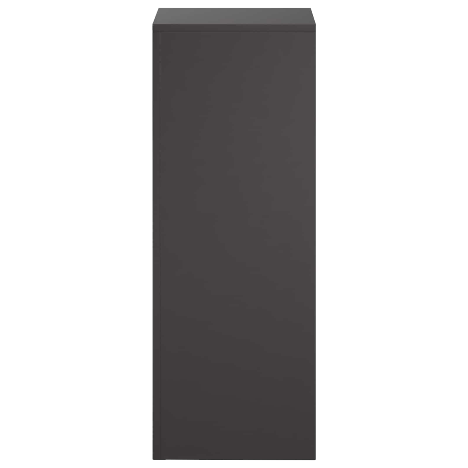 vidaXL Stojak na rośliny Czarny 30 x 30 x 80 cm Stal