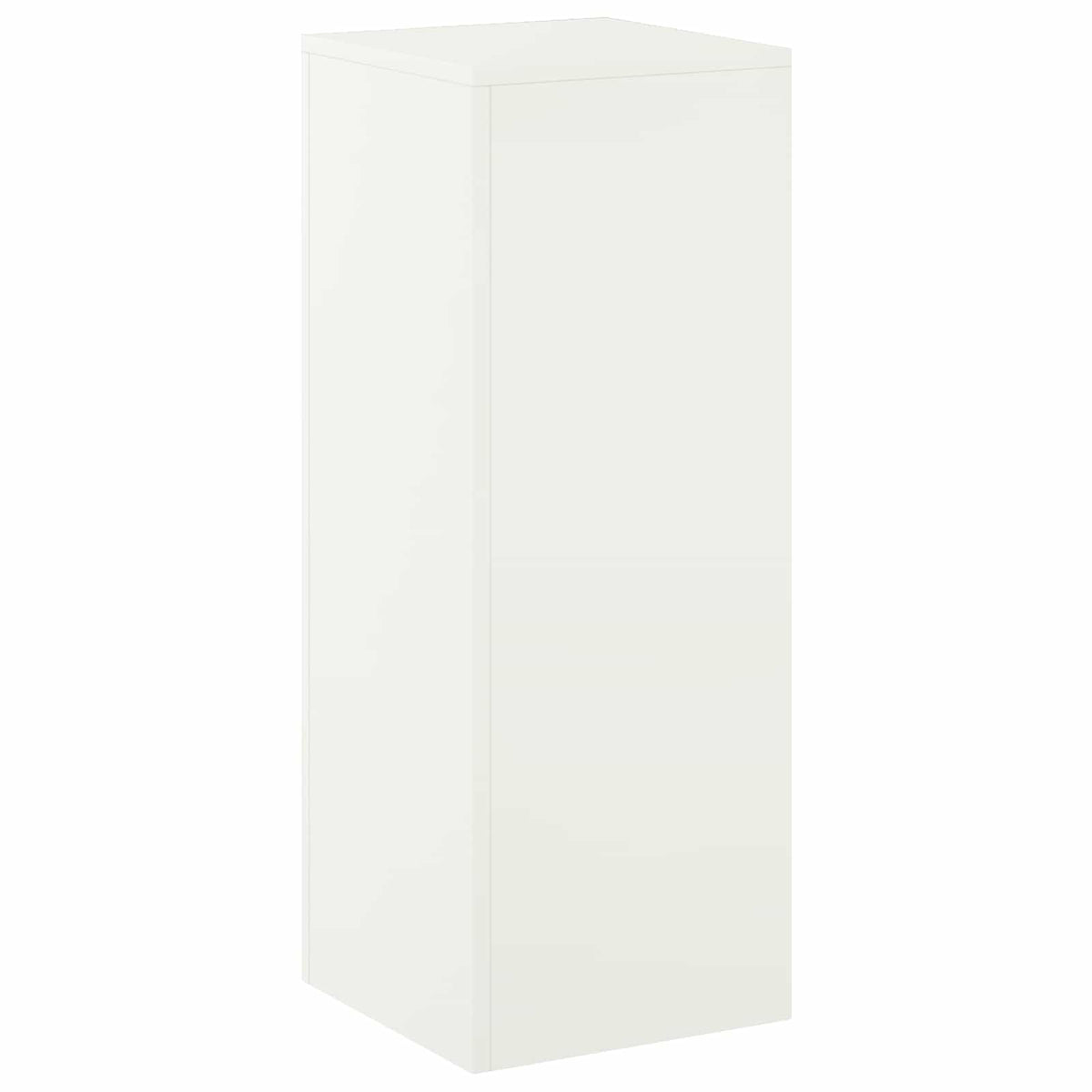 vidaXL Stojak na rośliny Biały 30 x 30 x 80 cm Stal