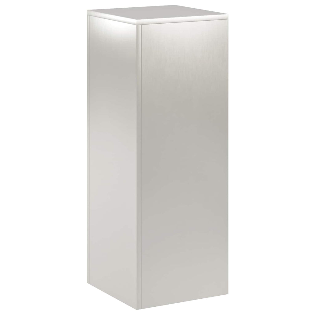 vidaXL Stojak na rośliny srebrny 30 x 30 x 80 cm Stal