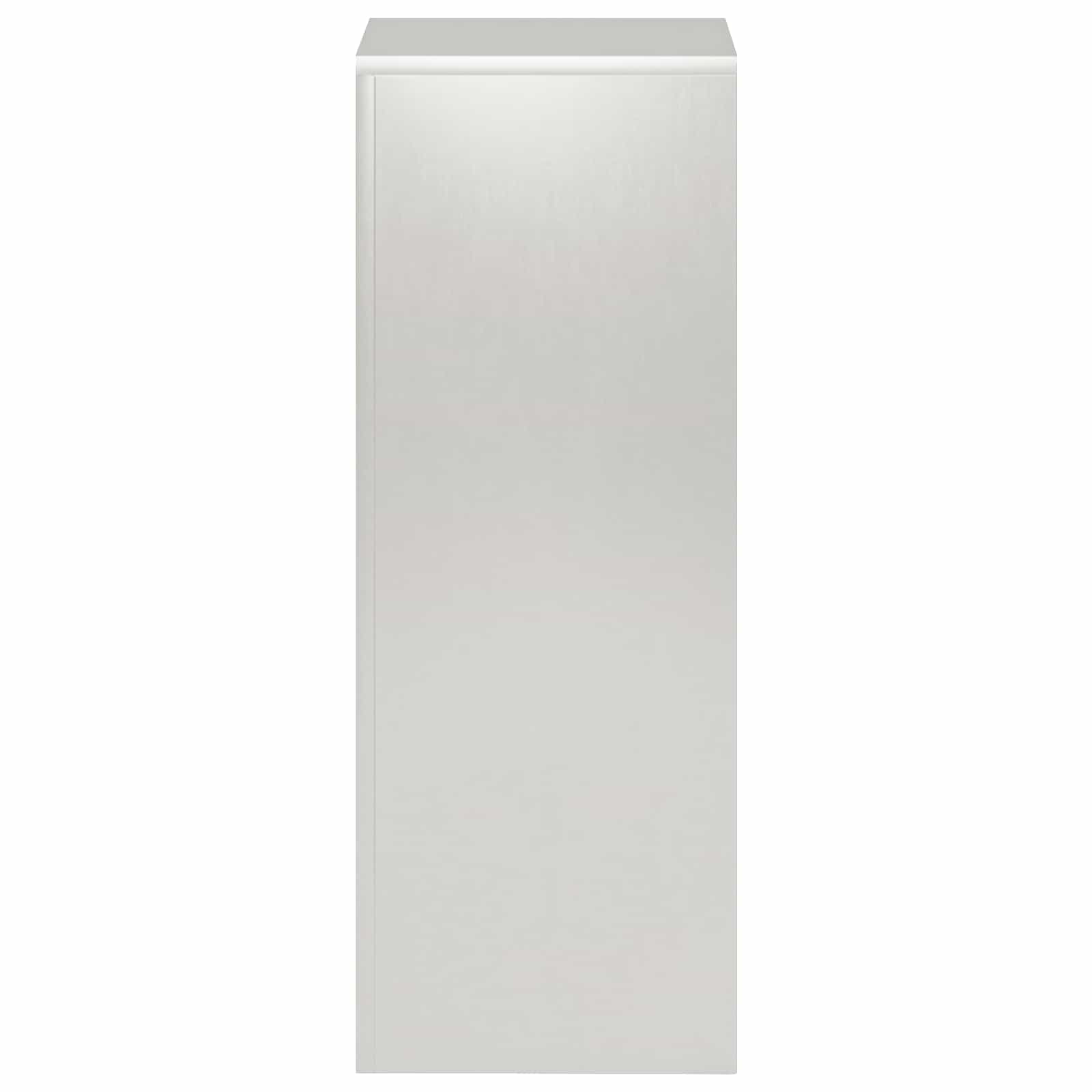 vidaXL Stojak na rośliny srebrny 30 x 30 x 80 cm Stal