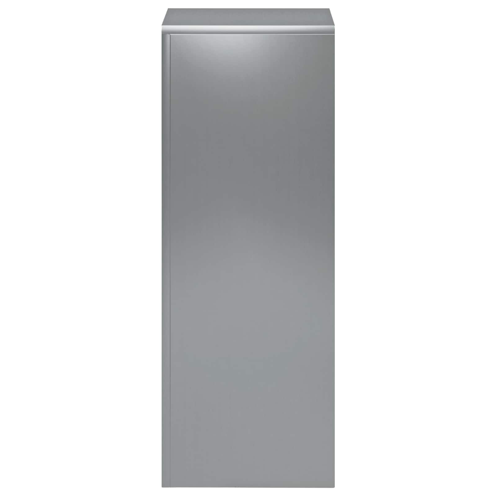 vidaXL Stojak na rośliny srebrny 30 x 30 x 80 cm Stal