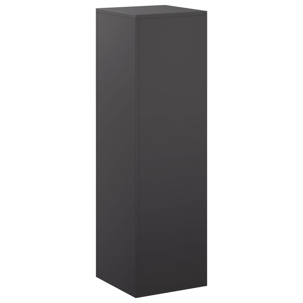 vidaXL Stojak na rośliny Czarny 30 x 30 x 100 cm Stal