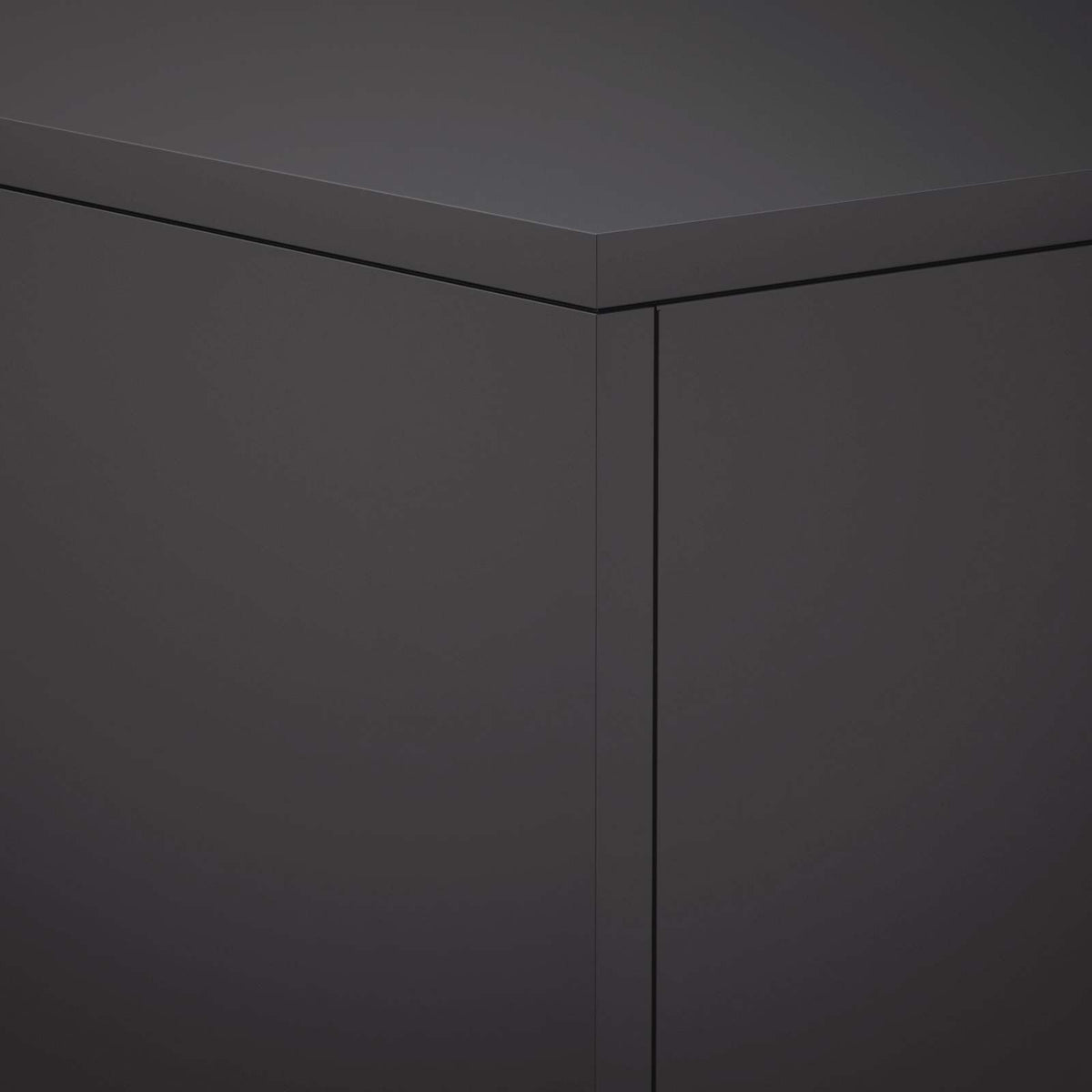vidaXL Stojak na rośliny 2 pcs Czarny 30 x 30 x 100 cm Stal