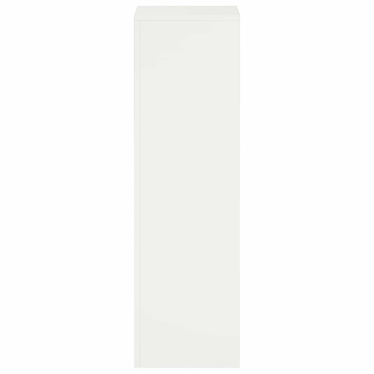 vidaXL Stojak na rośliny Biały 30 x 30 x 100 cm Stal