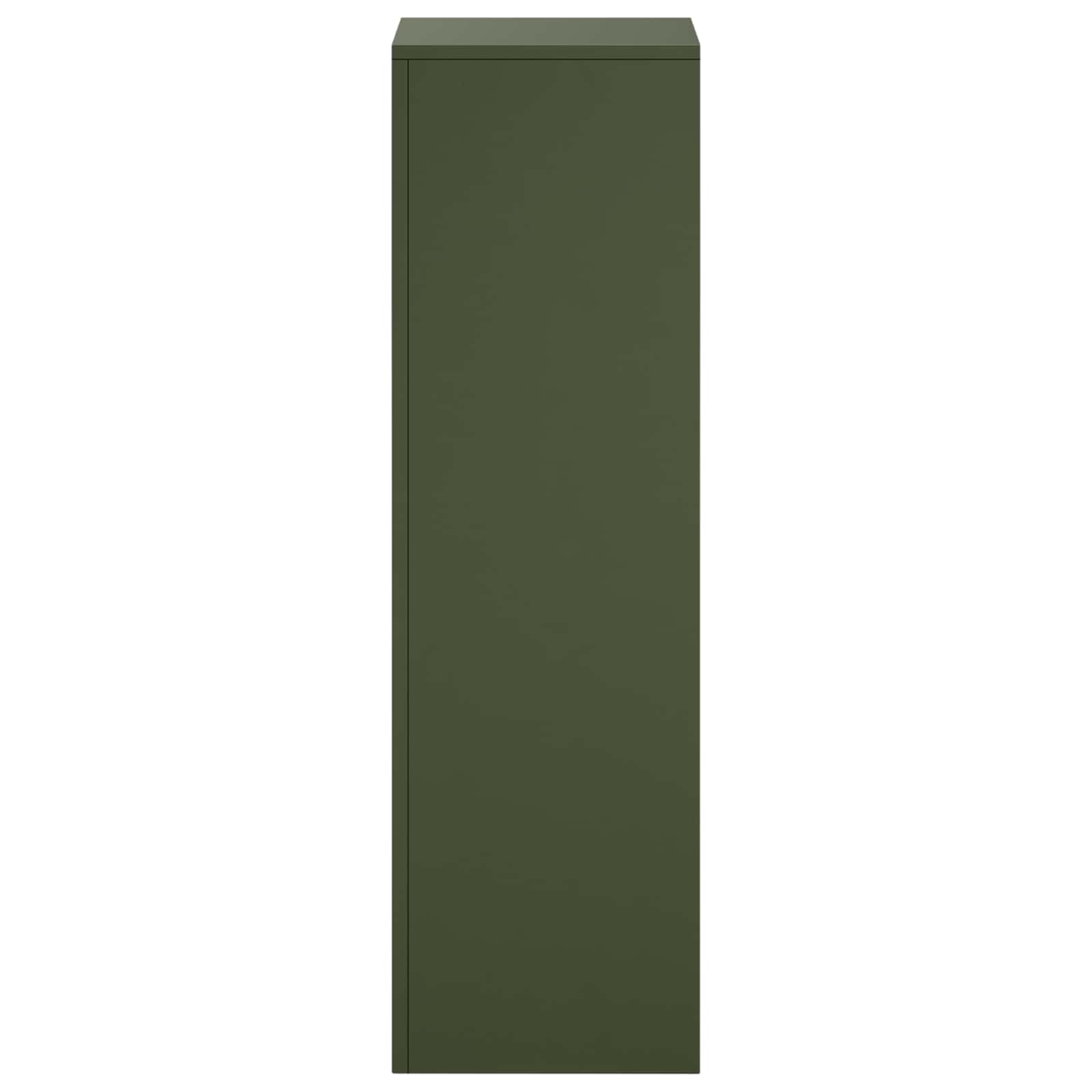 vidaXL Stojak na rośliny Oliwkowy zielony 30 x 30 x 100 cm