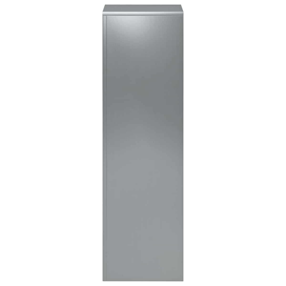 vidaXL Stojak na rośliny srebrny 30 x 30 x 100 cm Stal